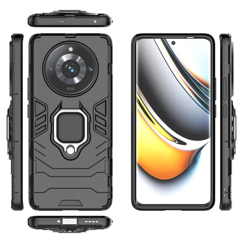 Hybrid Rugged Armor Kickstand Case for Realme 11 Pro/Pro+ 5G