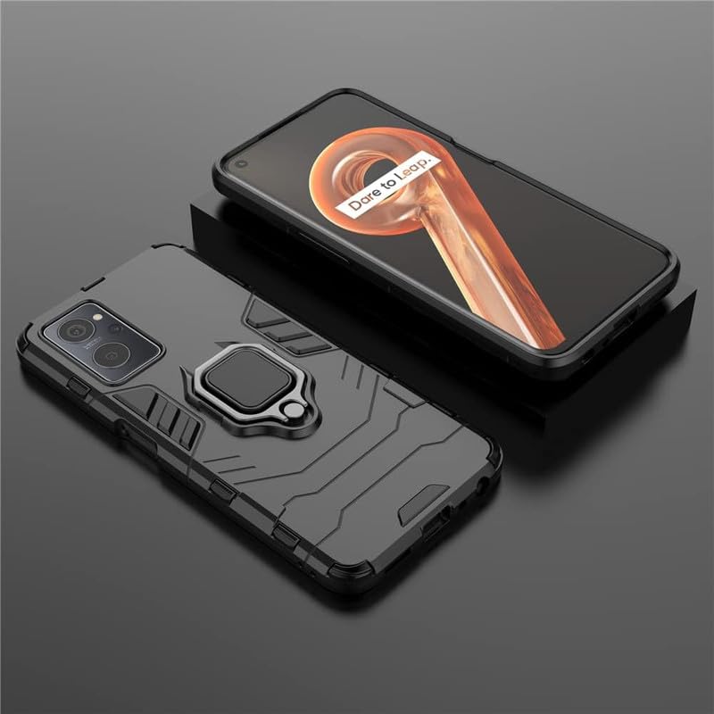 Hybrid Rugged Armor Kickstand Case for Realme 9i 4G