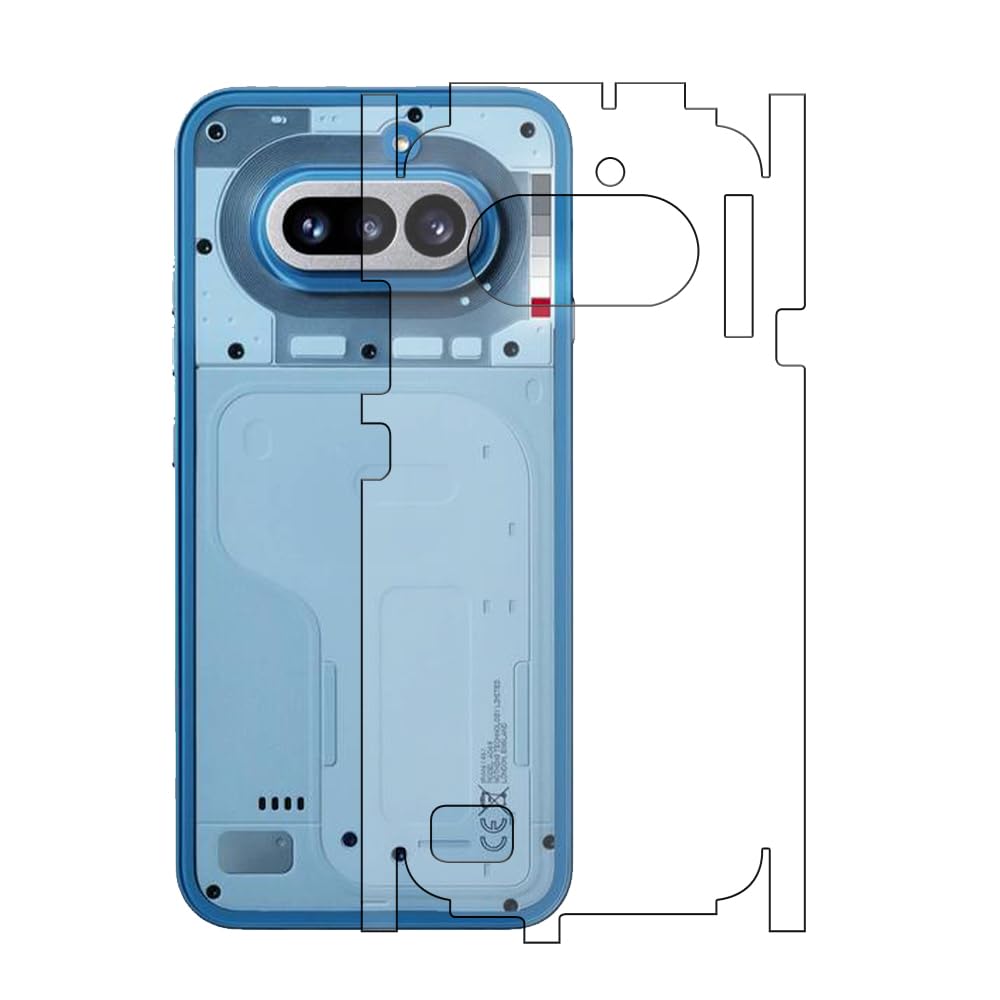 Nothing Phone 4a Back Screen Guard For Matte Finish, Smooth Touch, Unbreakable Membrane