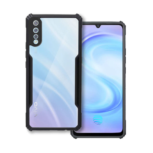 Vivo S1/ Z1x Back Cover (Black Bumper)