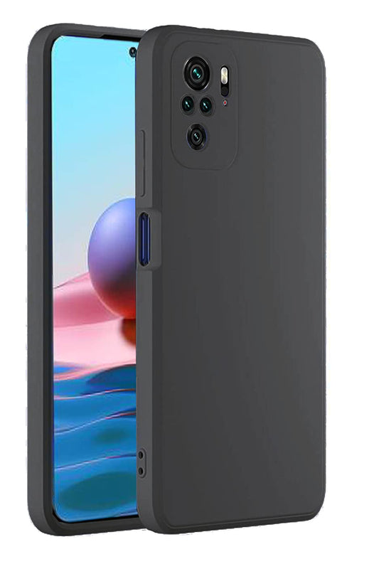 Redmi Note 10/ 10S ( Black Silicone Cover)