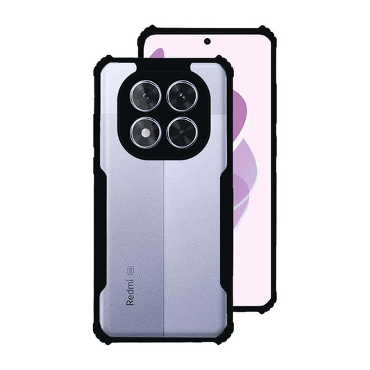 Redmi Note 14 Pro (4G) Back Cover (Black Bumper)