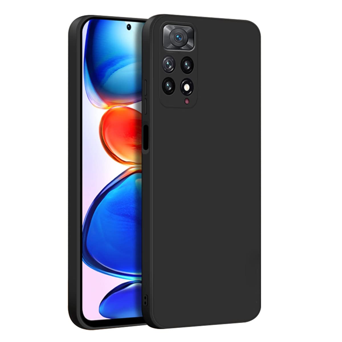 Redmi Note 11 Pro/ 11 Pro+ 5G ( Black Silicone Cover)