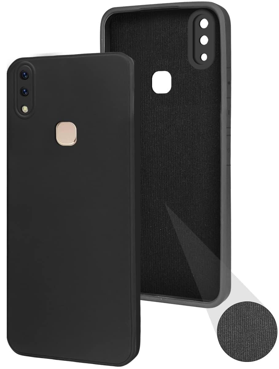 Vivo V9/V9 Pro/V9 Youth ( Black Silicone Cover)