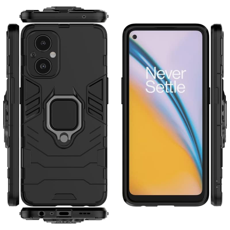 Hybrid Rugged Armor Kickstand Case for Oppo F21 Pro 5G