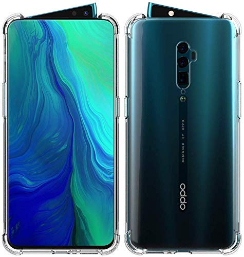 Oppo Reno 10x Zoom Back Cover (Transparent)