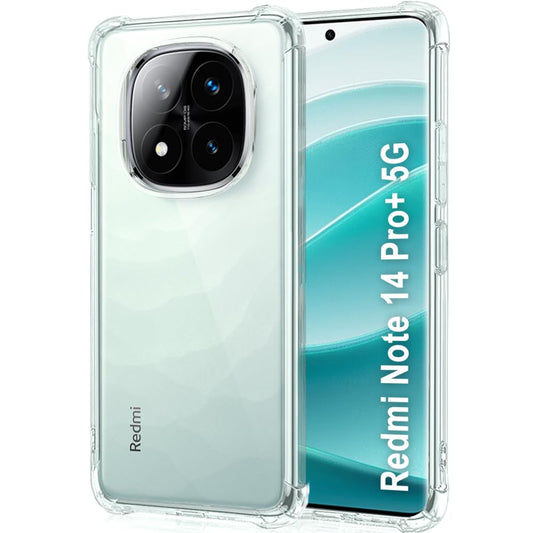 Redmi Note 14 Pro Plus 5G Back Cover (Transparent)