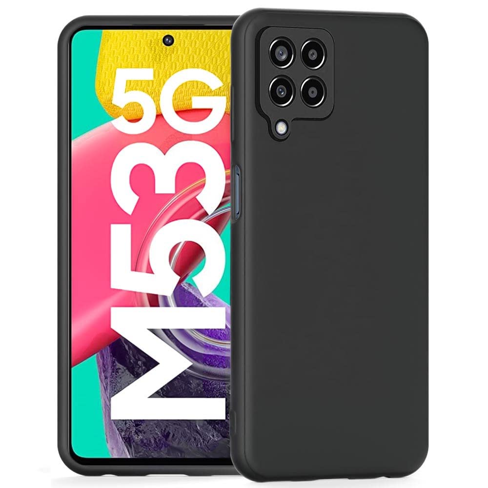 Samsung M53 5G (Black Silicone Cover)