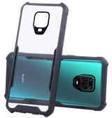 Redmi Note 9 Pro/ 9 Pro Max Back Cover (Black Bumper)