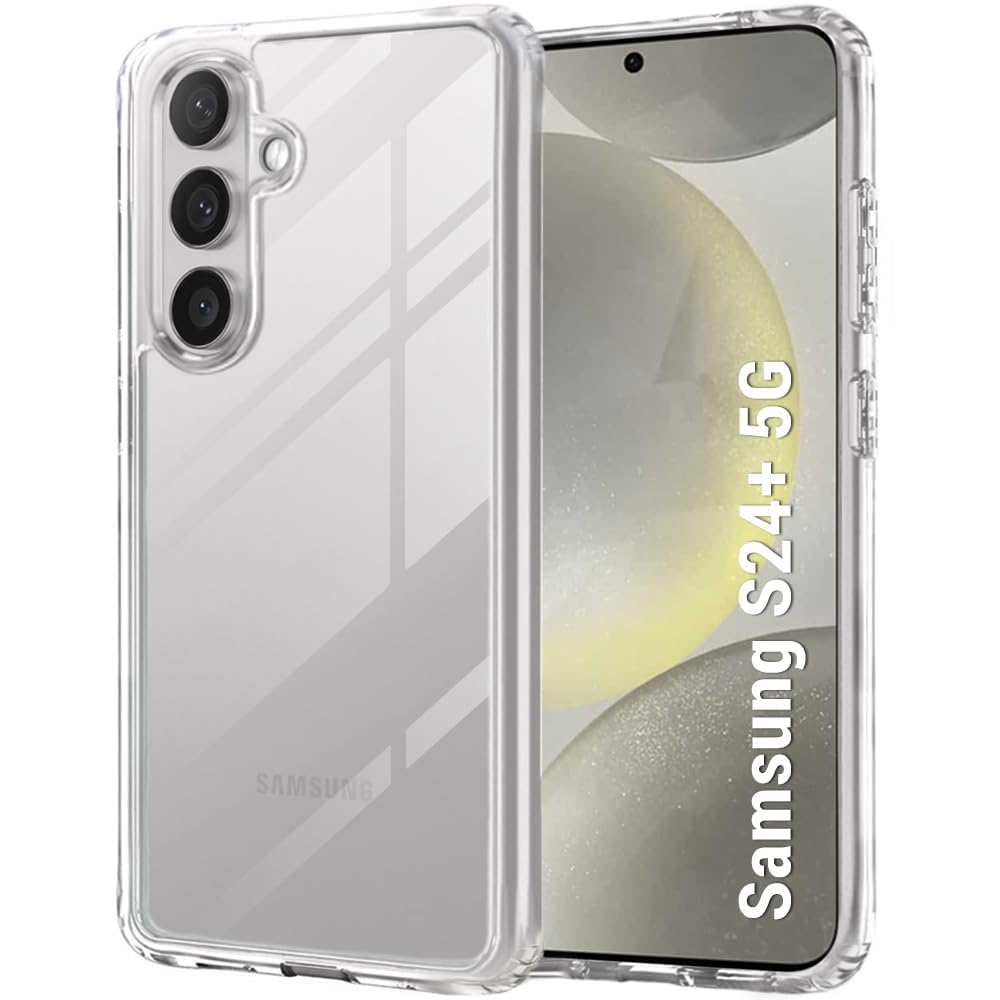 Samsung S24 Plus (Lifetime Anti-Yellow Clear Back Cover)