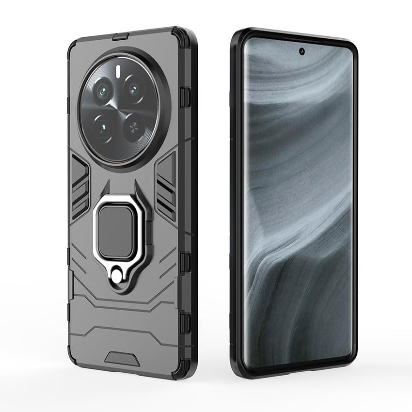 Hybrid Rugged Armor Kickstand Case for Realme 12 Pro 5G/12 Pro+ 5G