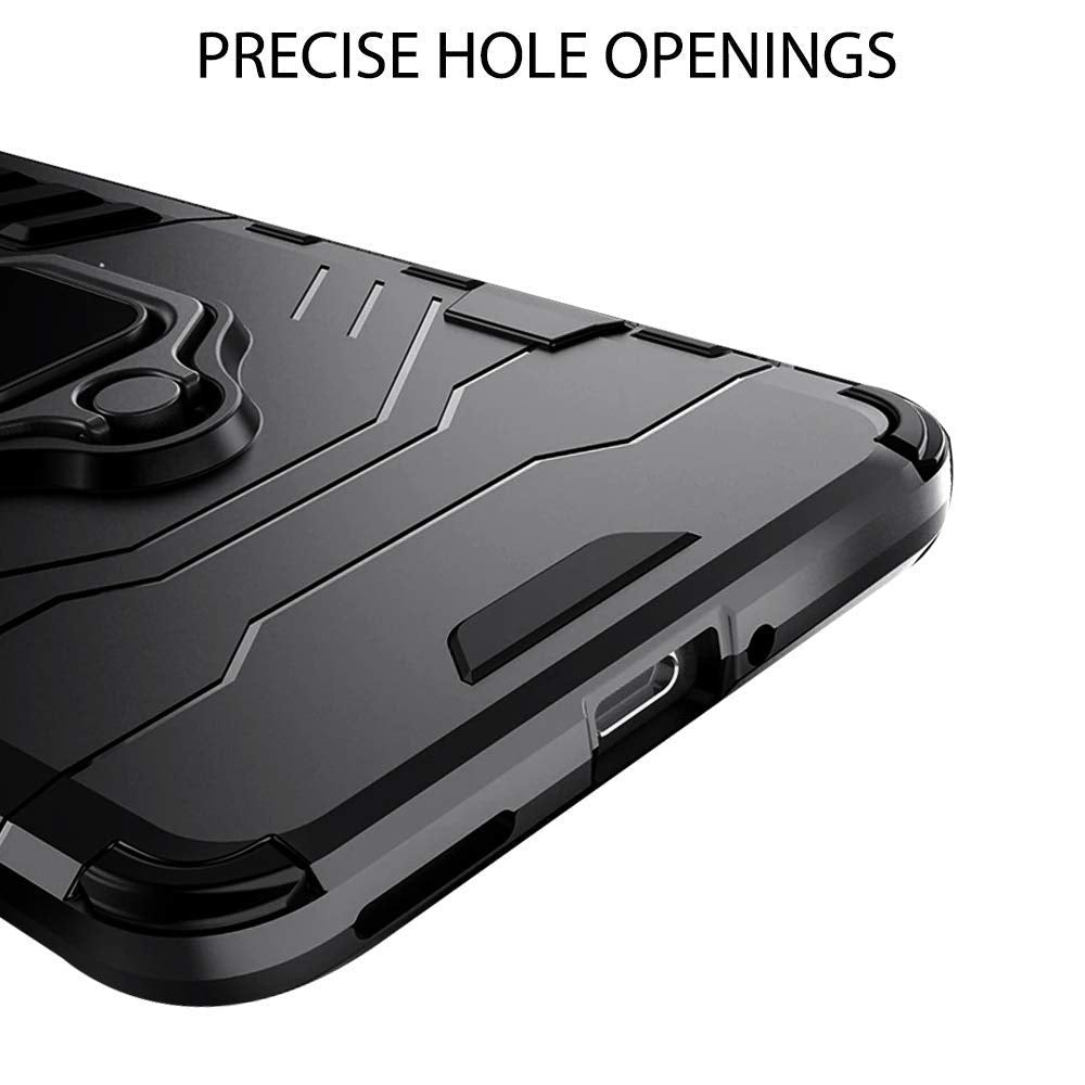 Hybrid Rugged Armor Kickstand Case for Realme C12/Narzo 20