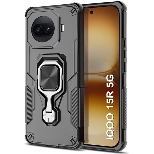 For Poco X5 5G Back Cover Case Hybrid Armor |Ring Holder Kickstand