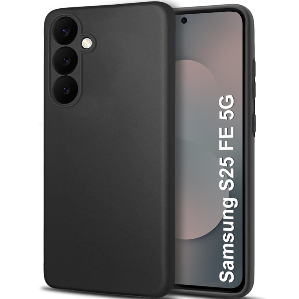 Samsung S25 FE 5G (Black Silicone Cover)