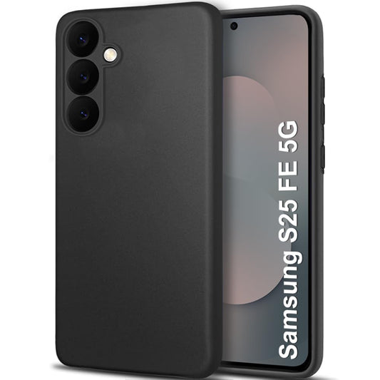 Samsung S25 FE 5G (Black Silicone Cover)