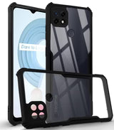 Realme C21 Back Cover (Black Bumper)