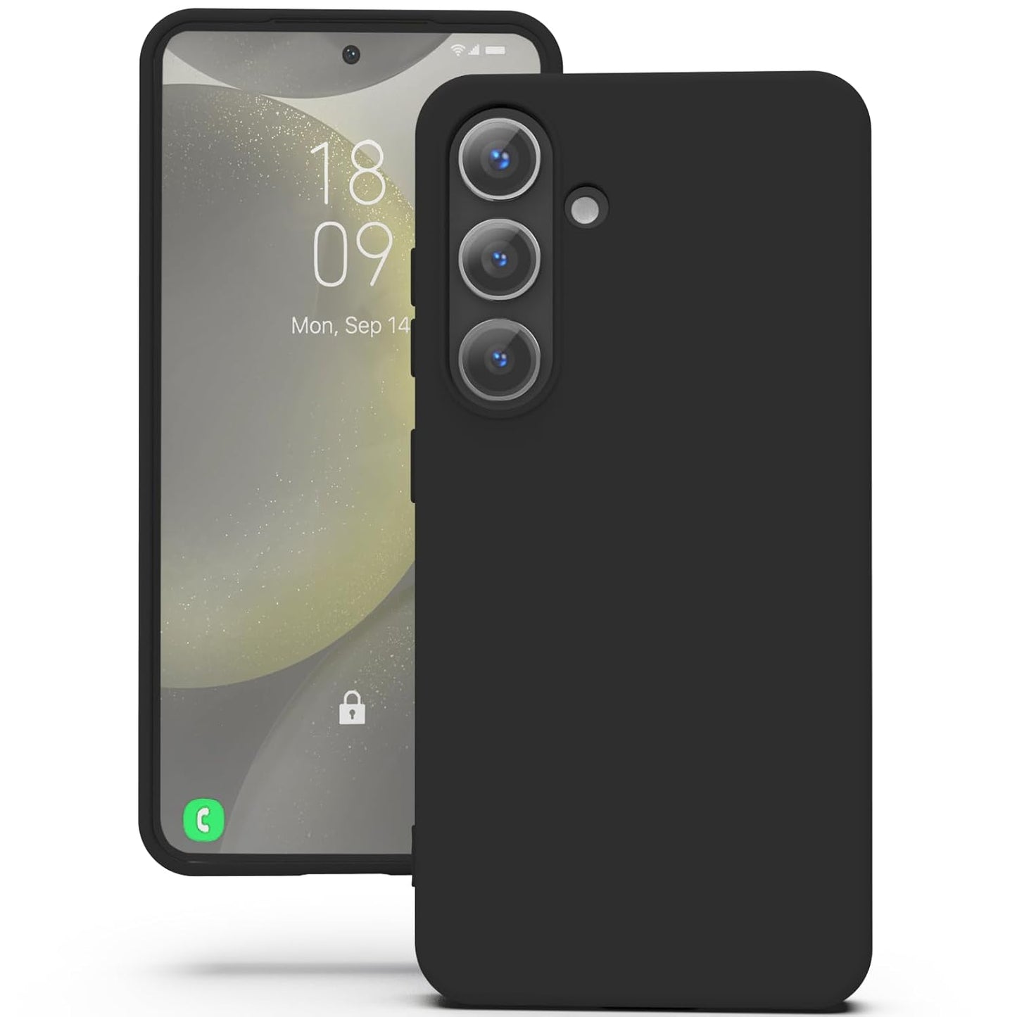 Samsung S24 (Black Silicone Cover)
