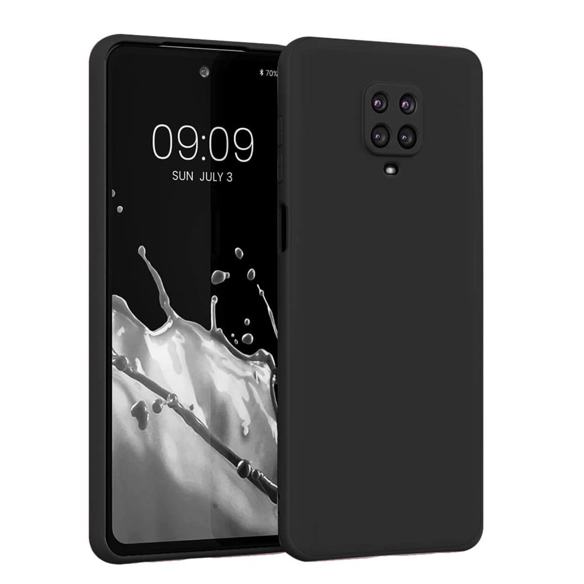 Poco M2 Pro (Black Silicone Cover)
