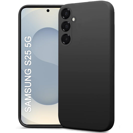 Samsung S25 (Black Silicone Cover)