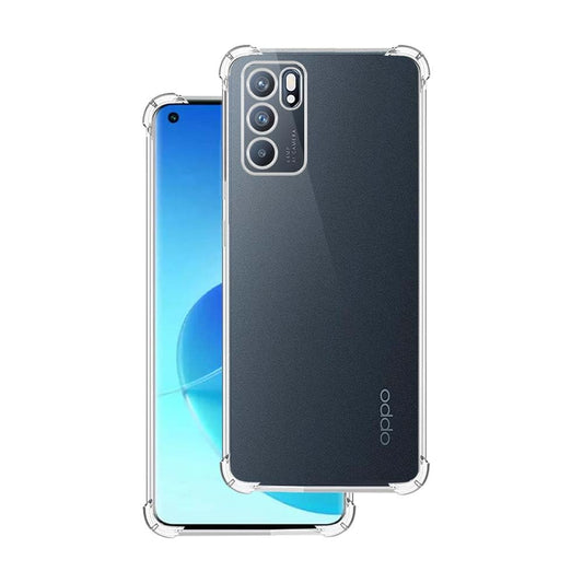 Oppo Reno6 5G Back Cover (Transparent)