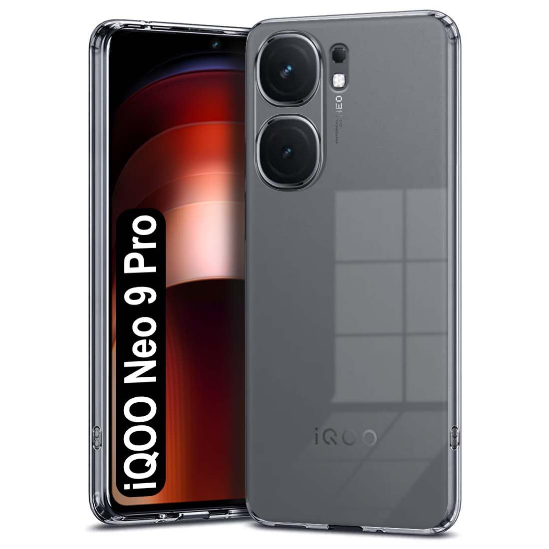 iQOO Neo 9 Pro 5G (Lifetime Anti-Yellow Clear Back Cover)