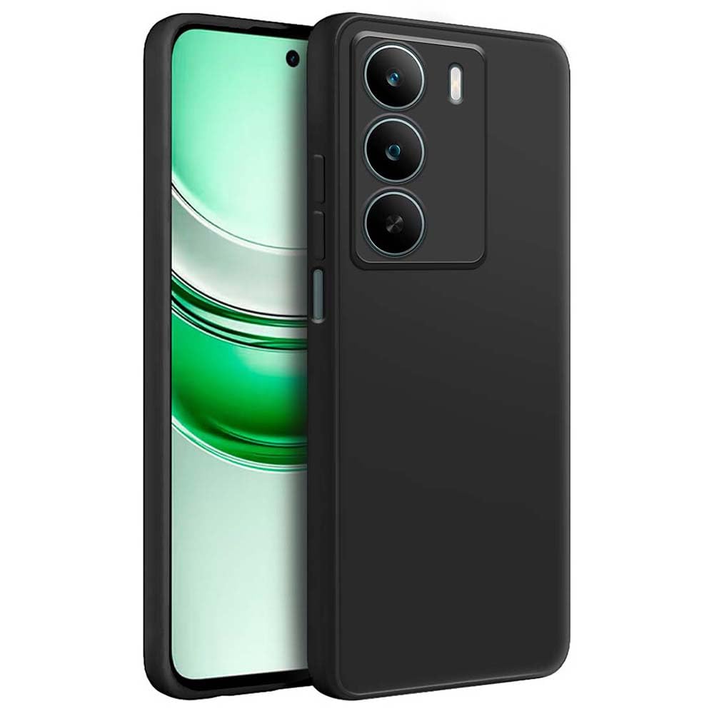 Realme C75 ( Black Silicone Cover)