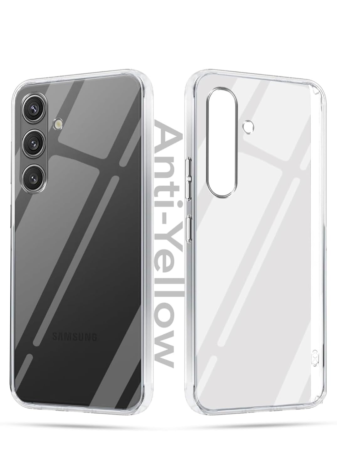 Samsung S24 FE 5G (Lifetime Anti-Yellow Clear Back Cover)