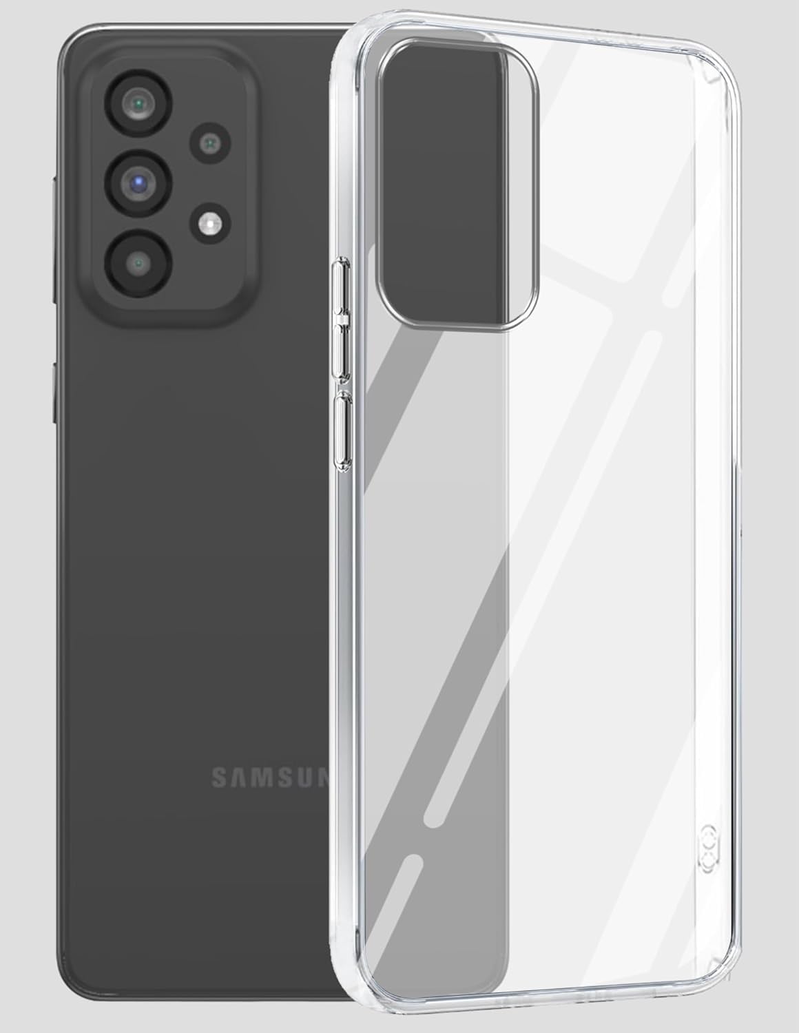 Samsung A73 5G (Lifetime Anti-Yellow Clear Back Cover)