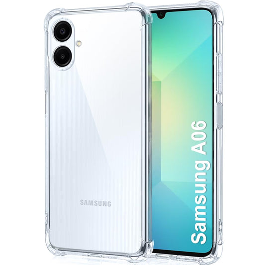 Samsung A06 Back Cover (Transparent)