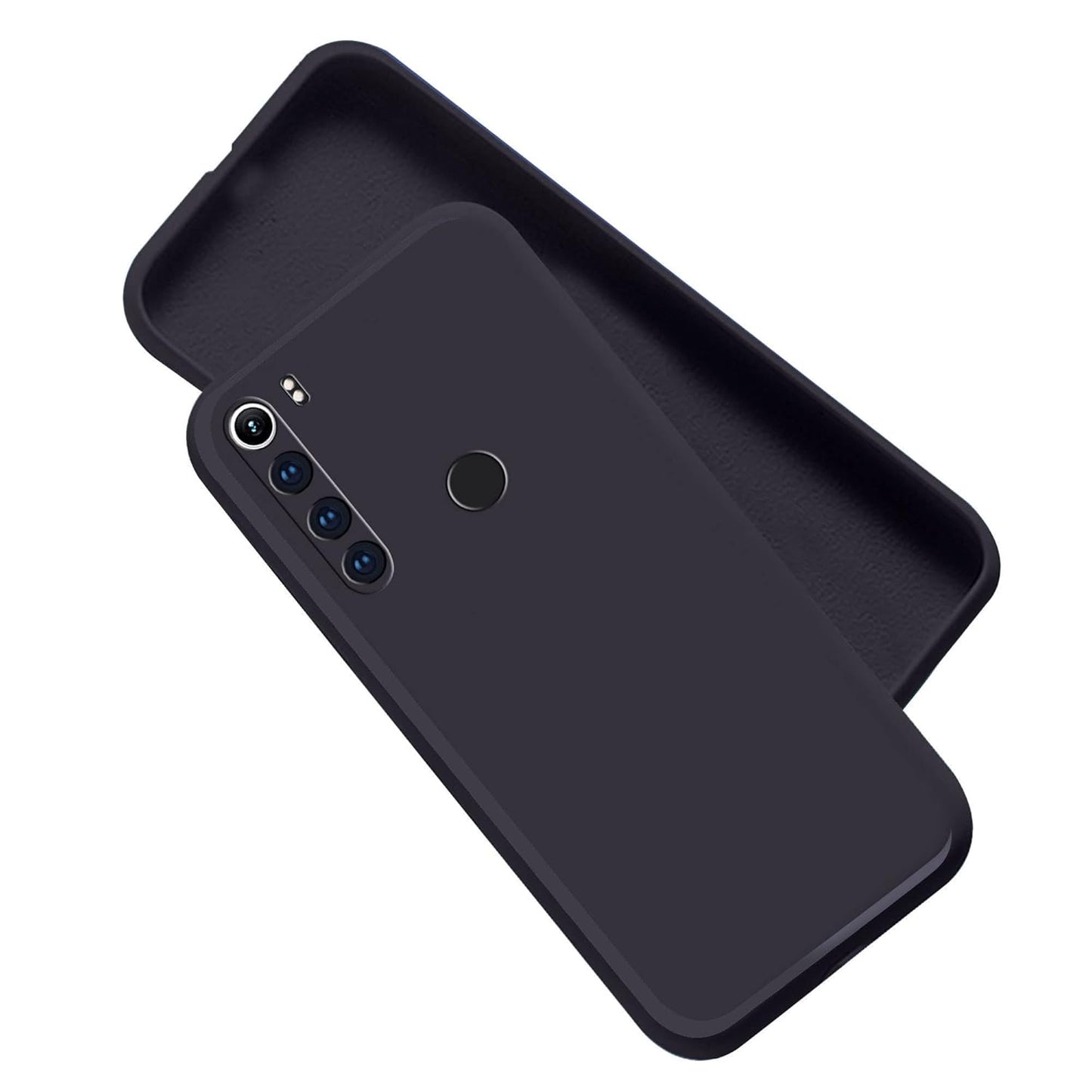 Realme 5 Pro ( Black Silicone Cover)