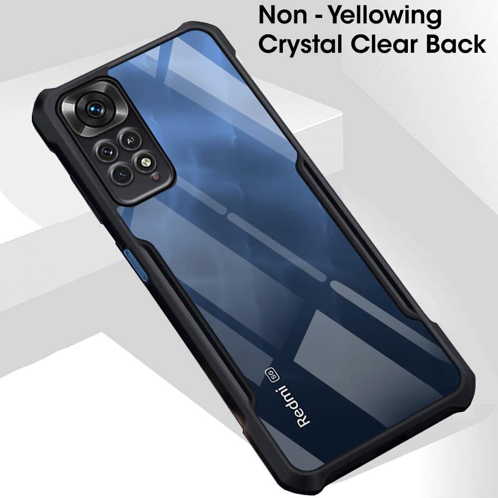Redmi Note 11 Pro/ 11 Pro+ 5G Back Cover (Black Bumper)