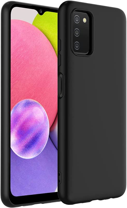 Samsung A03s (Black Silicone Cover)