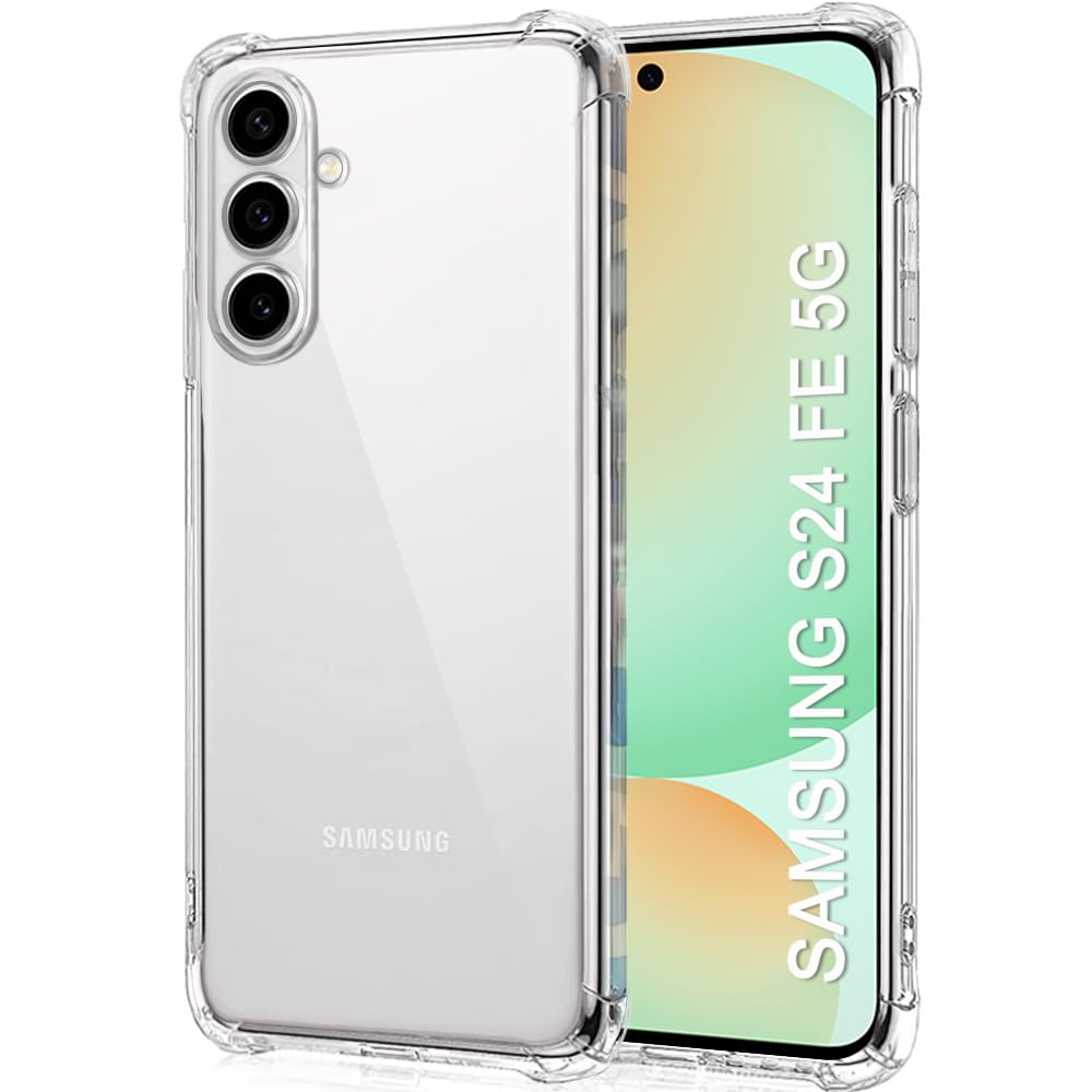 Samsung S24 FE 5G Back Cover (Transparent)