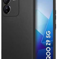 Matte Finish Silicone Cover For iQOO Z9 5G
