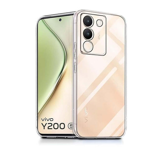 Vivo Y300 Plus 5G ( Lifetime Anti-Yellow Clear Back Cover)