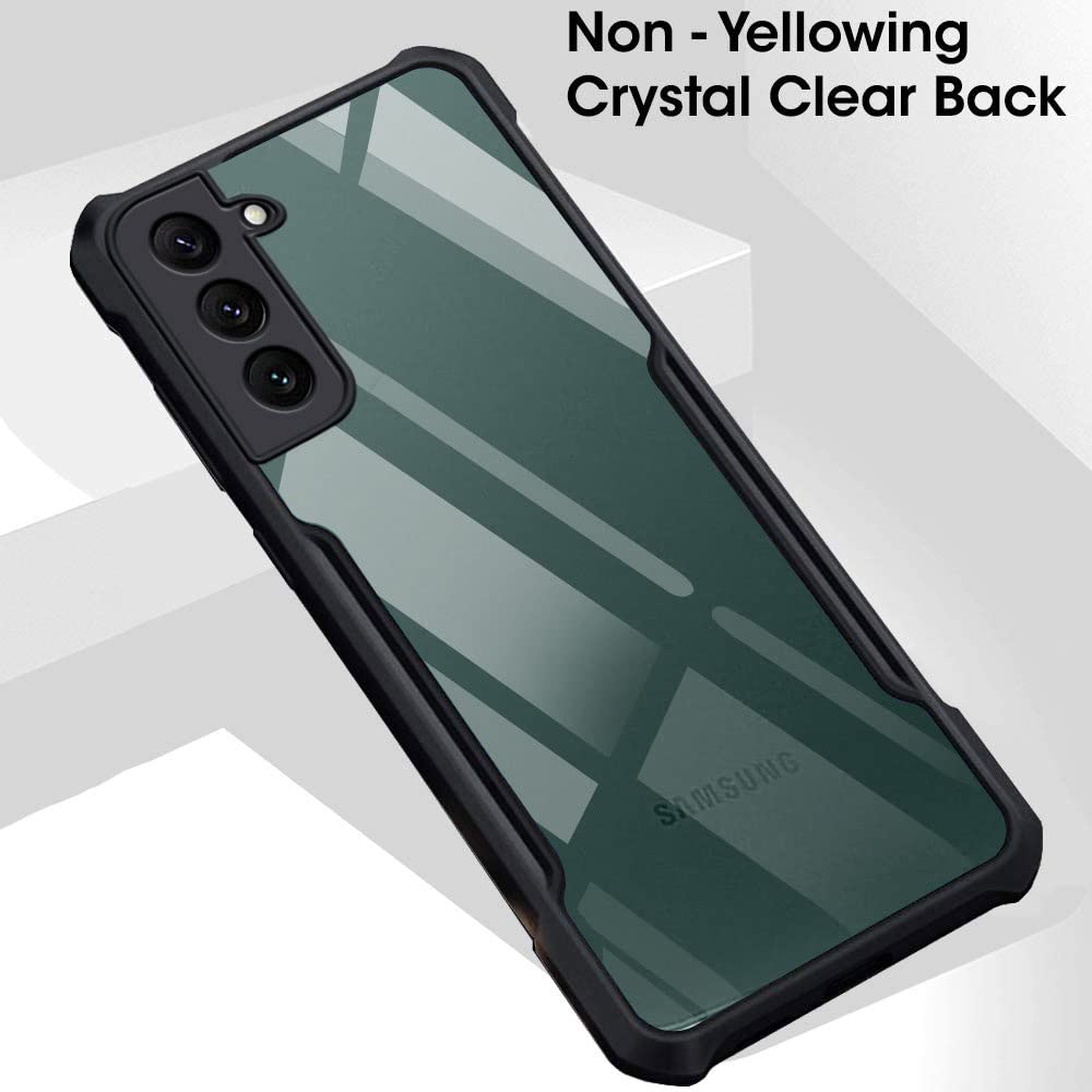 Samsung S22 Plus Back Cover (Black Bumper)