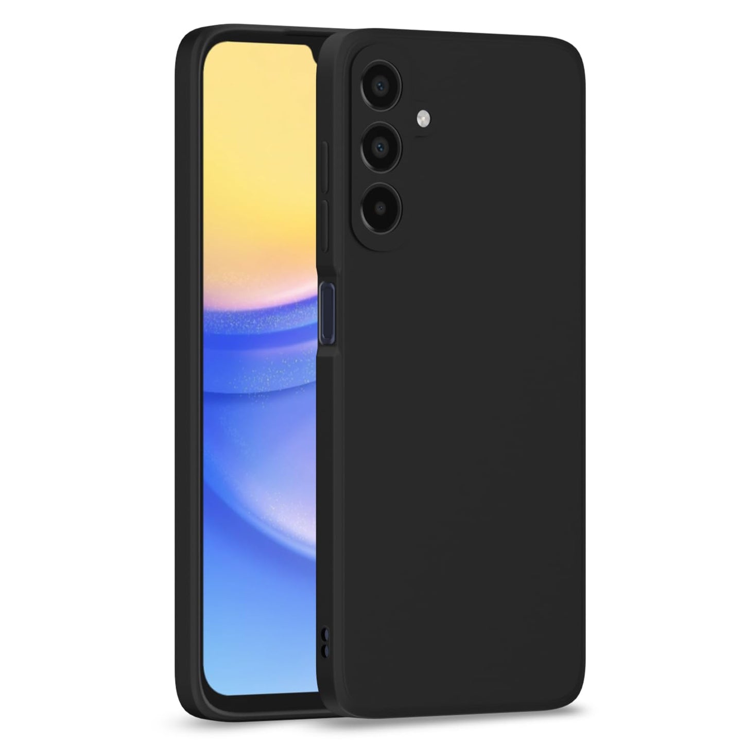Samsung A15 5G (Black Silicone Cover)