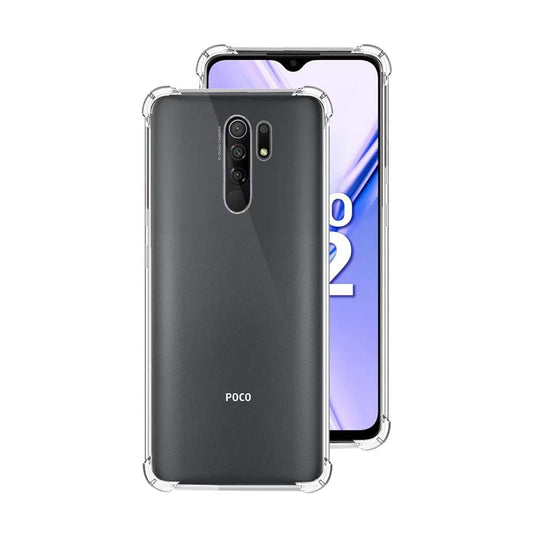 Poco M2/ M2 reloaded Back Cover (Transparent)