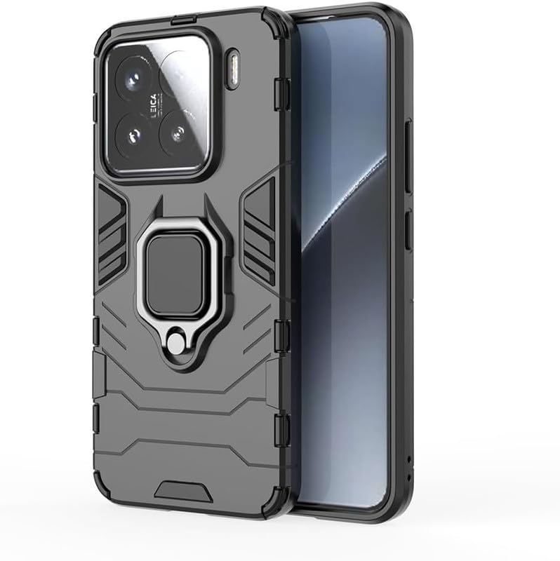 For Xiaomi 15 Back Cover Case Hybrid Armor |Ring Holder Kickstand
