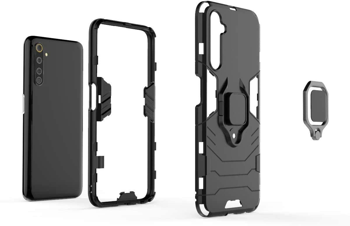 Hybrid Rugged Armor Kickstand Case for Realme X50 Pro