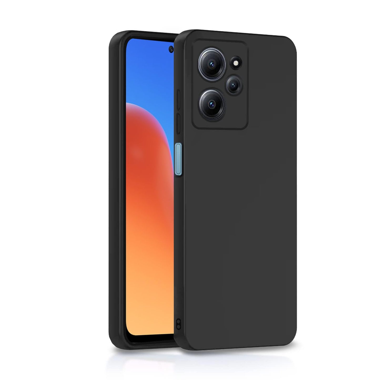Redmi 12 (4G) ( Black Silicone Cover)