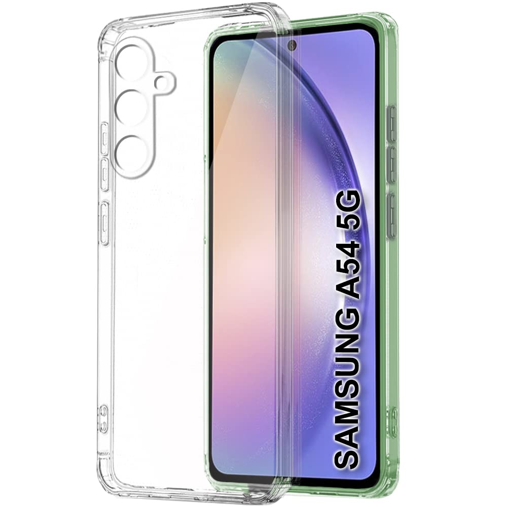 Samsung A54 5G Back Cover (Transparent)