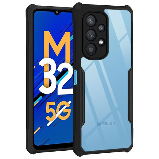 Samsung M32 5G Back Cover (Silicone Border)