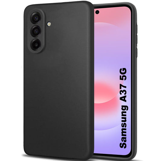 Samsung A37 5G (Black Silicone Cover)