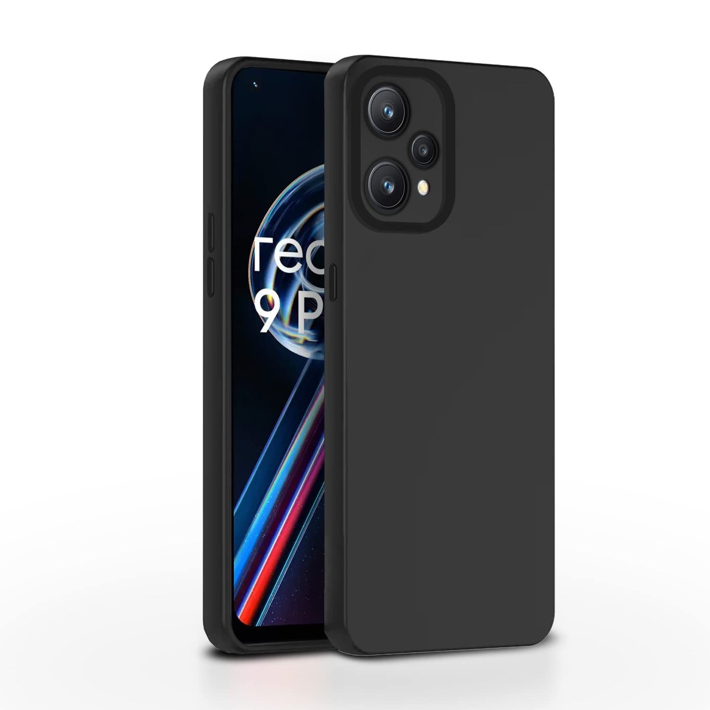 Realme 9 4G ( Black Silicone Cover)