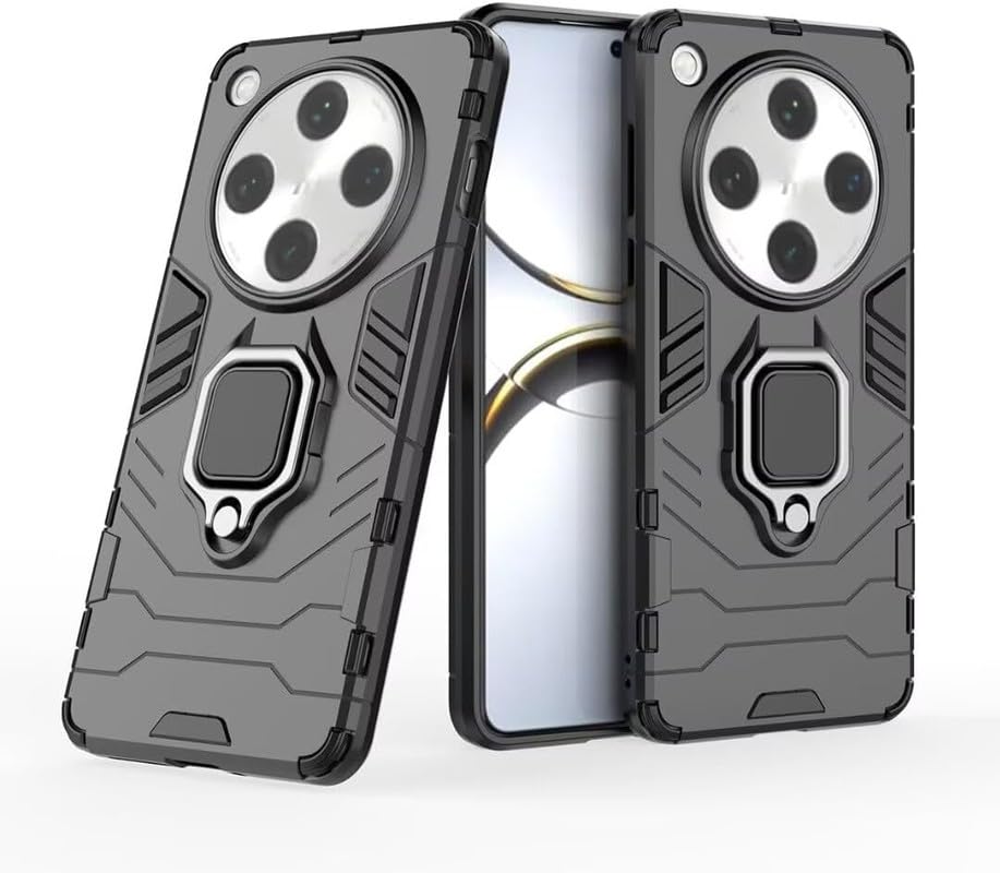 For Oppo Find X8 Pro Back Cover Case Hybrid Armor |Ring Holder Kickstand