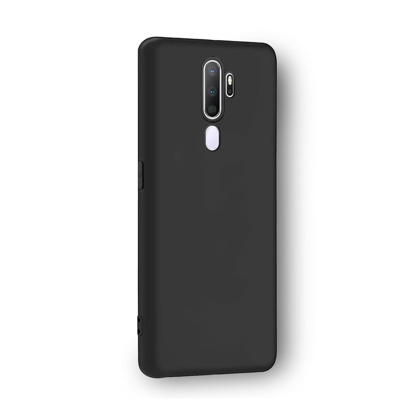 Oppo A5 2020/ A9 2020 (Black Silicone Cover)