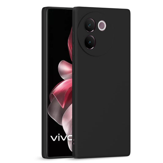 Vivo V30e ( Black Silicone Cover)