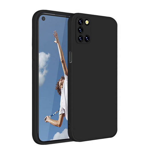 Oppo A72 (Black Silicone Cover)