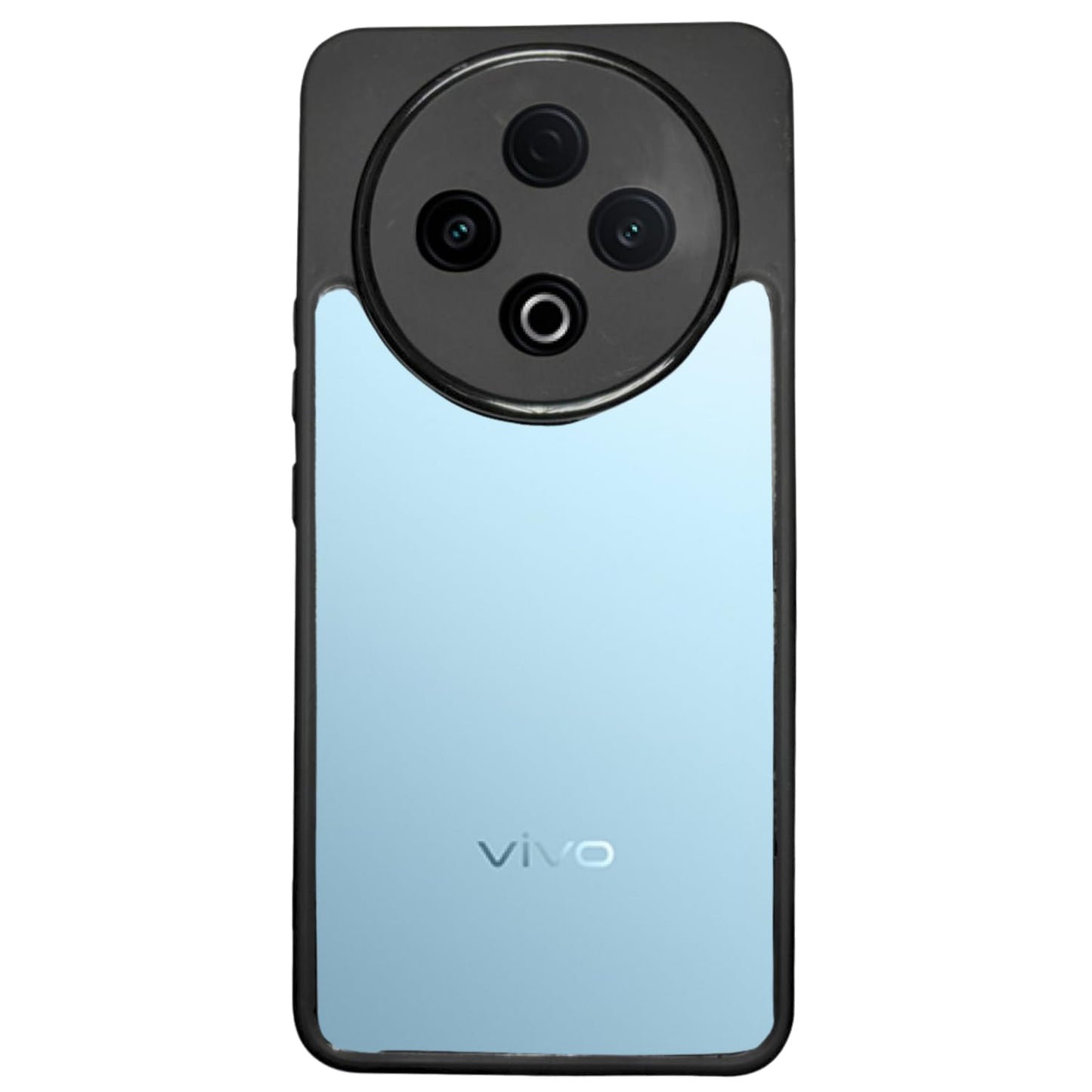Vivo Y500 5G Back Cover (Black Bumper)